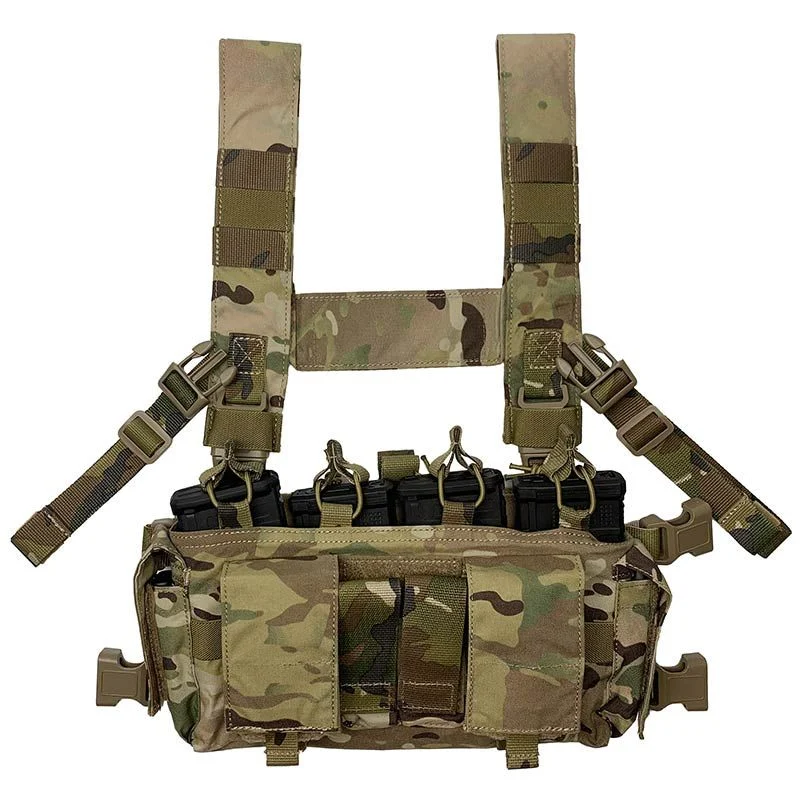 Chaleco Chest Rig Conquer Multi Chest Rig Estilo Multicam