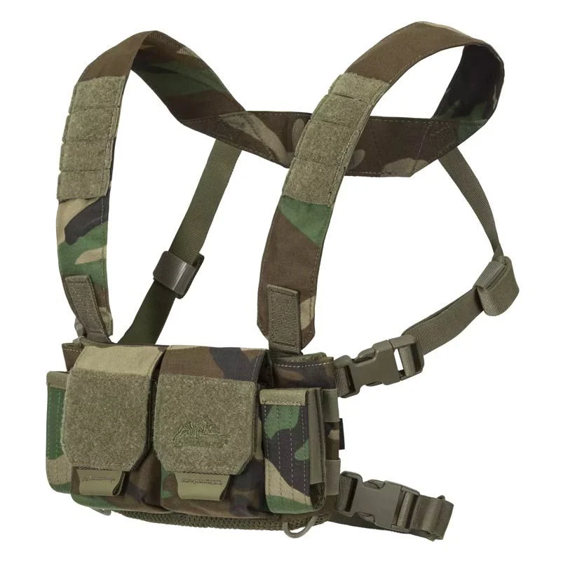 Chaleco Chest Rig Helikon-Tex Competition Multigun Rig Woodland