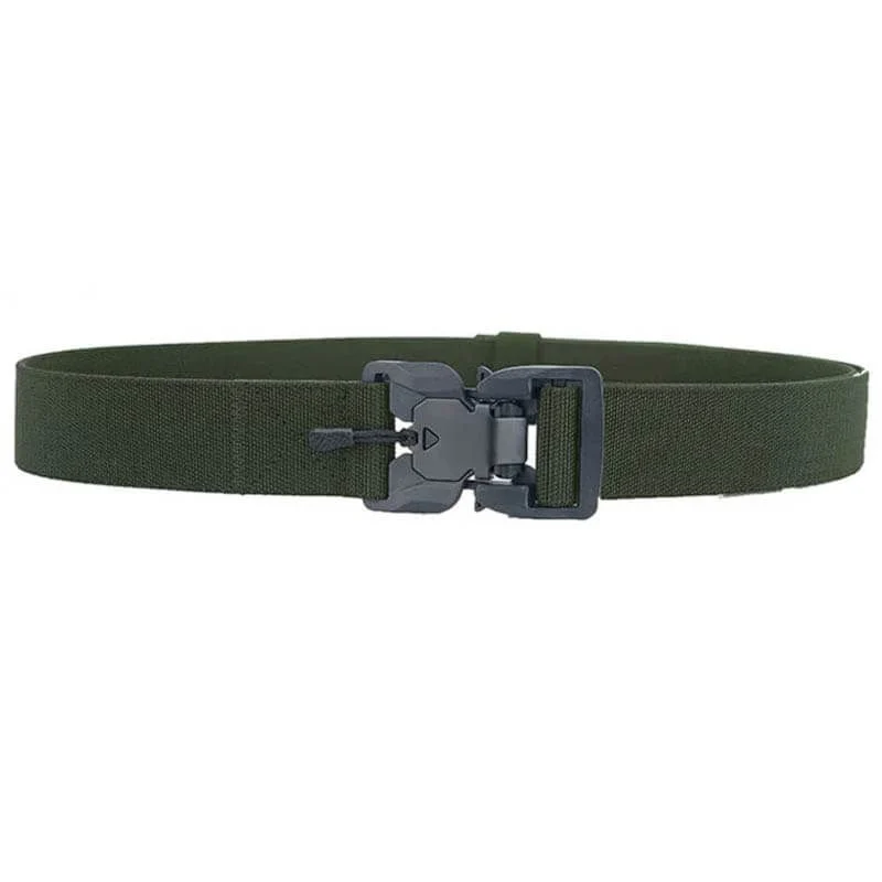Cinturón Click Cygnus Armory Tactical Strech Belt Apertura Rapida 40mm Verde OD