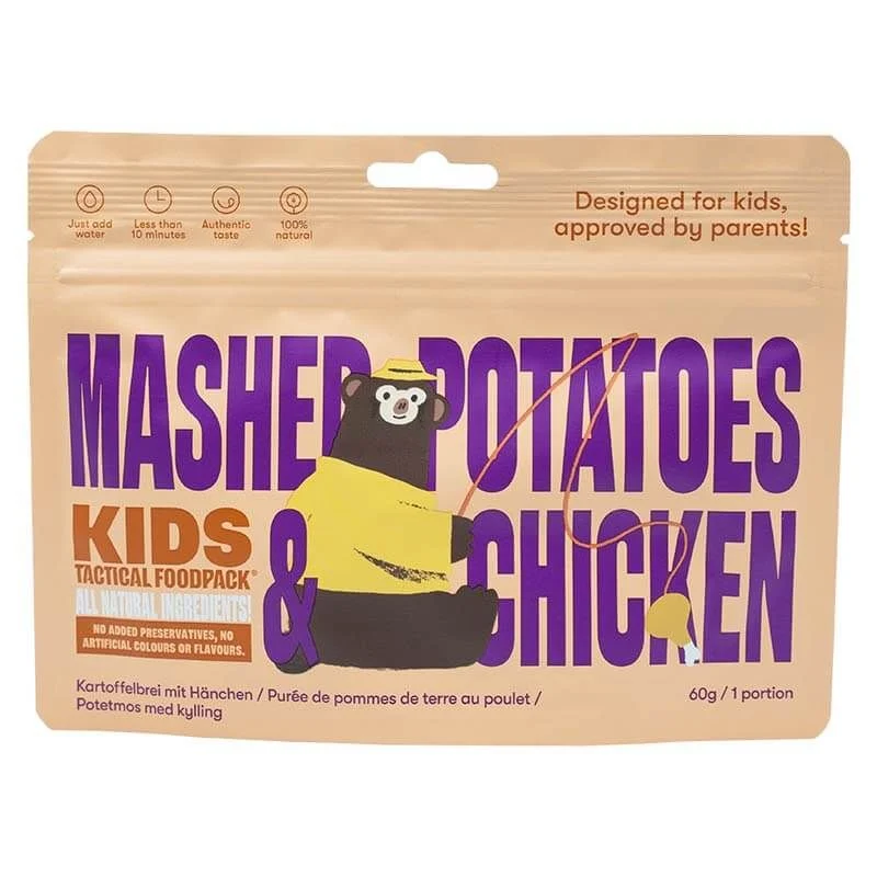 Comida Infantil Tactical Foodpack Kids Pure de Patatas con Pollo