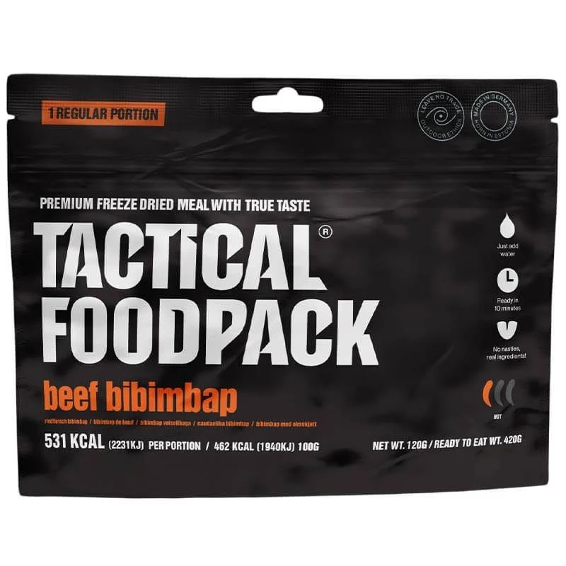 Comida Tactical Foodpack Bibimbap de Ternera