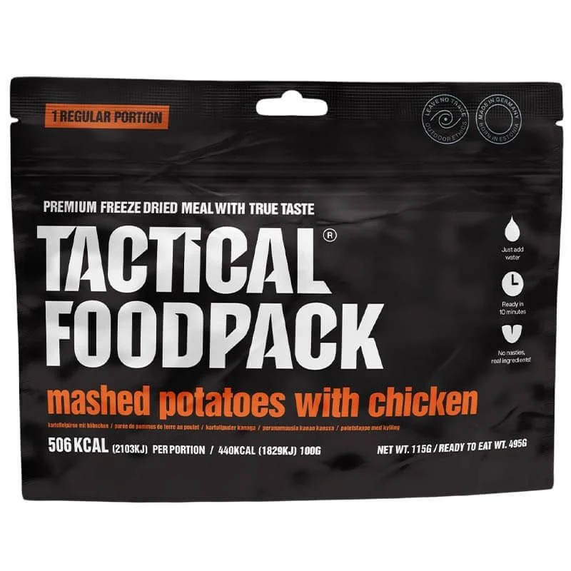 Comida Tactical Foodpack Pure de Patatas con Pollo