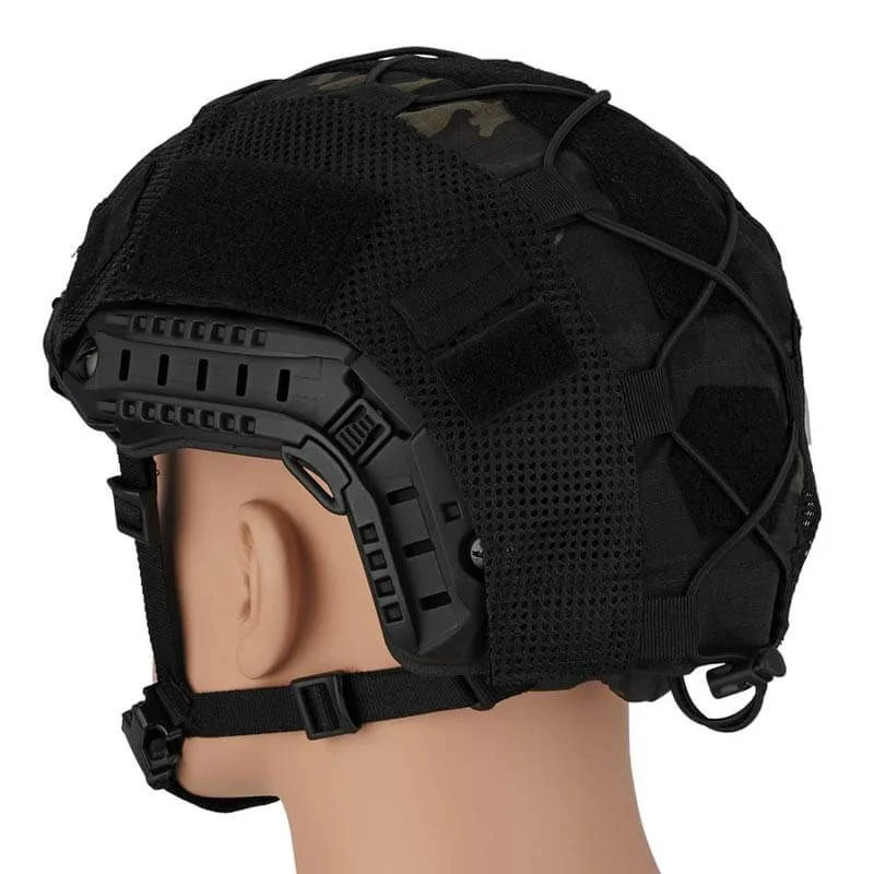 Cubrecasco Fast Velcro Cygnus Armory Helmet Cover Estilo Multicam Black
