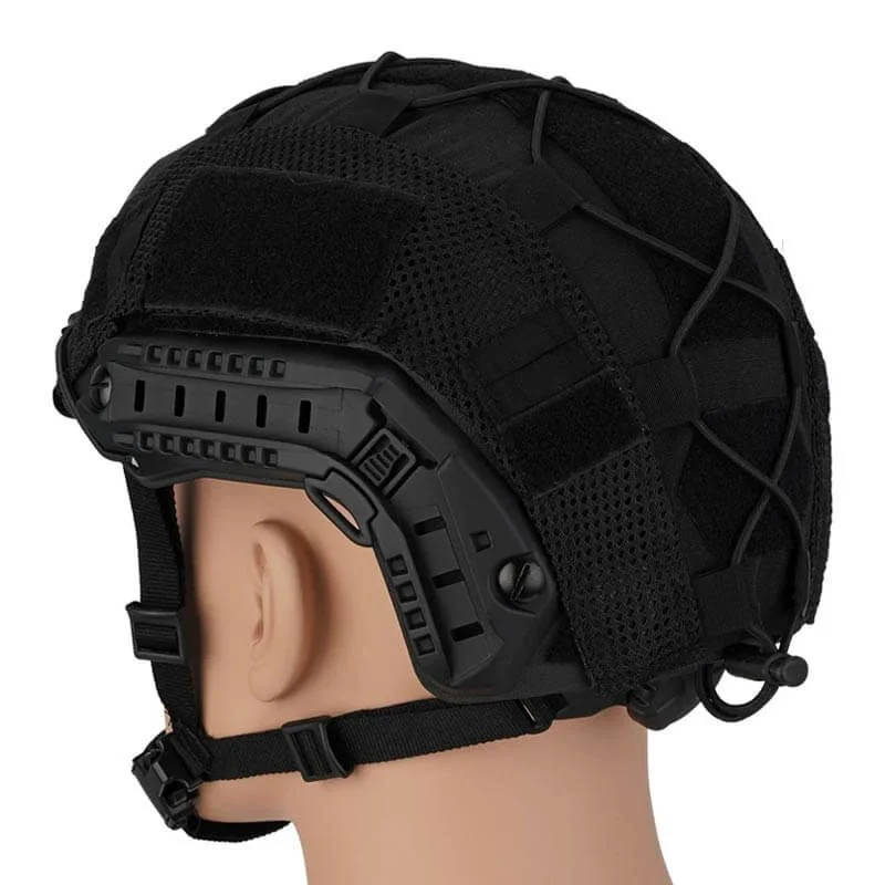 Cubrecasco Fast Velcro Cygnus Armory Helmet Cover Negro
