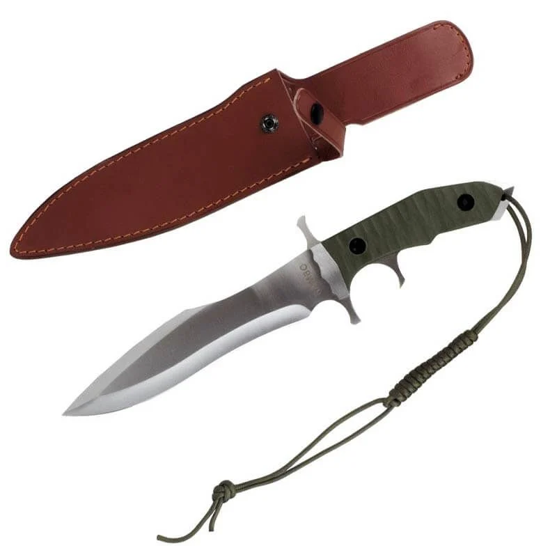 Cuchillo de Caza Rambo V 23cm Rm-V con Funda