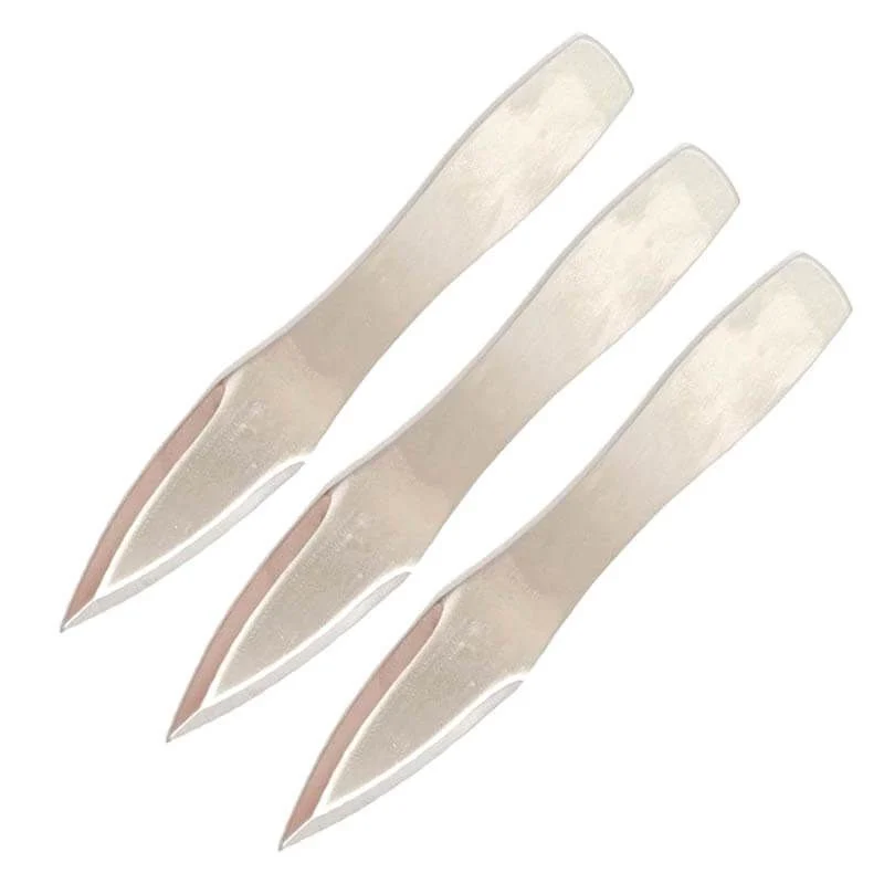 Cuchillo Lanzador Entrenamiento OEM Gris Pack 3ud