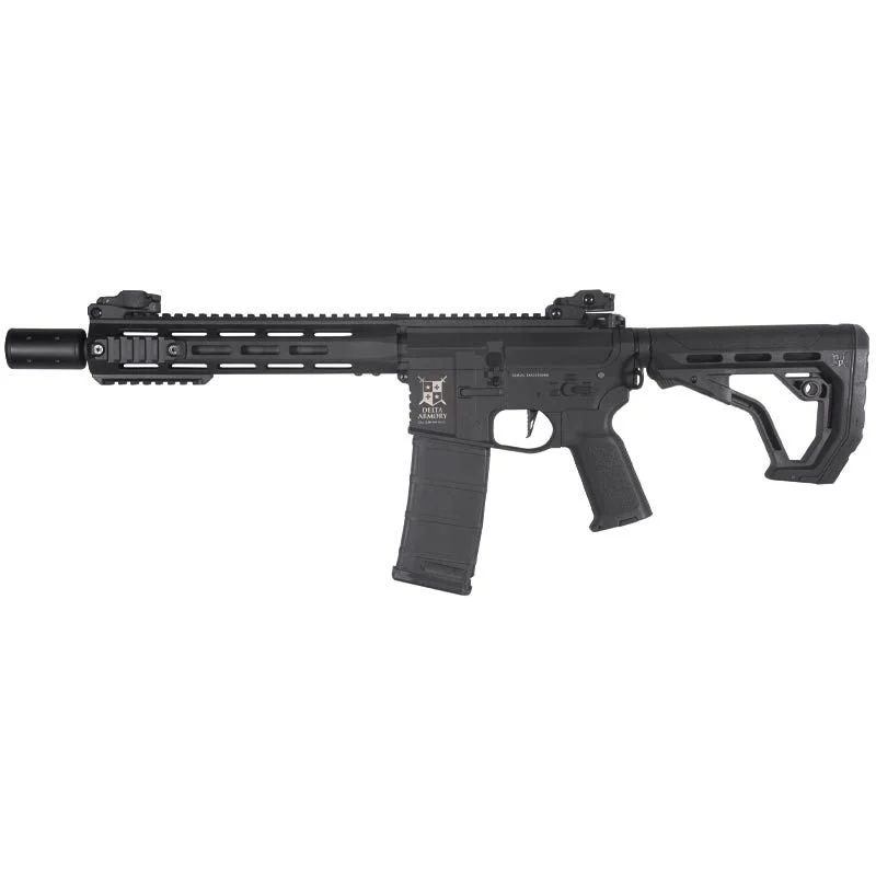 Réplica AEG M4 Delta Armory Charlie DA-C11-EGL Silent Ops M-Lok 10″ Eagle Negra