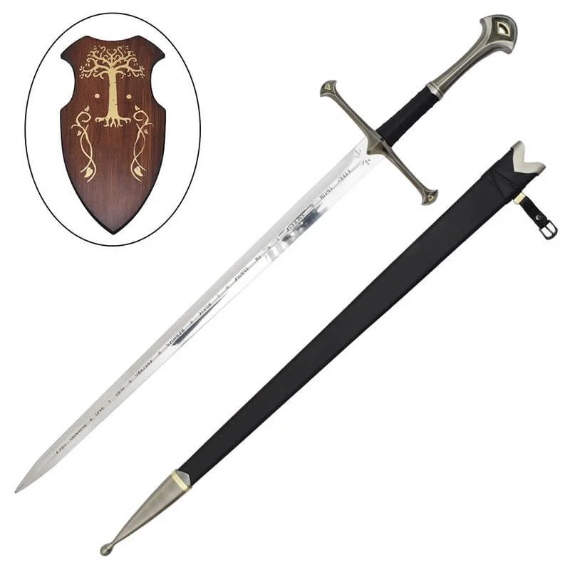 Espada Ornamental Estilo el Señor de los Anillos 033cus (Con Soporte)