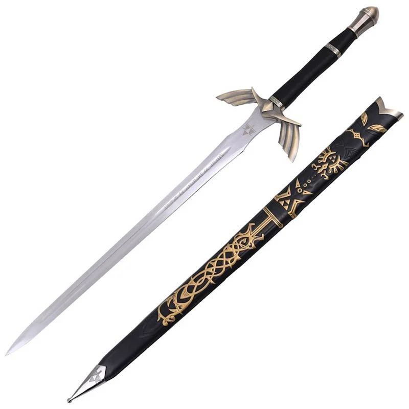 Espada Ornamental Estilo The Legend of Zelda ZS585-2BK Negra