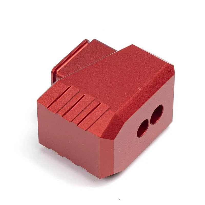 Extensor Cargador GAS Tp22 Novritsch Extended Magbase Rojo