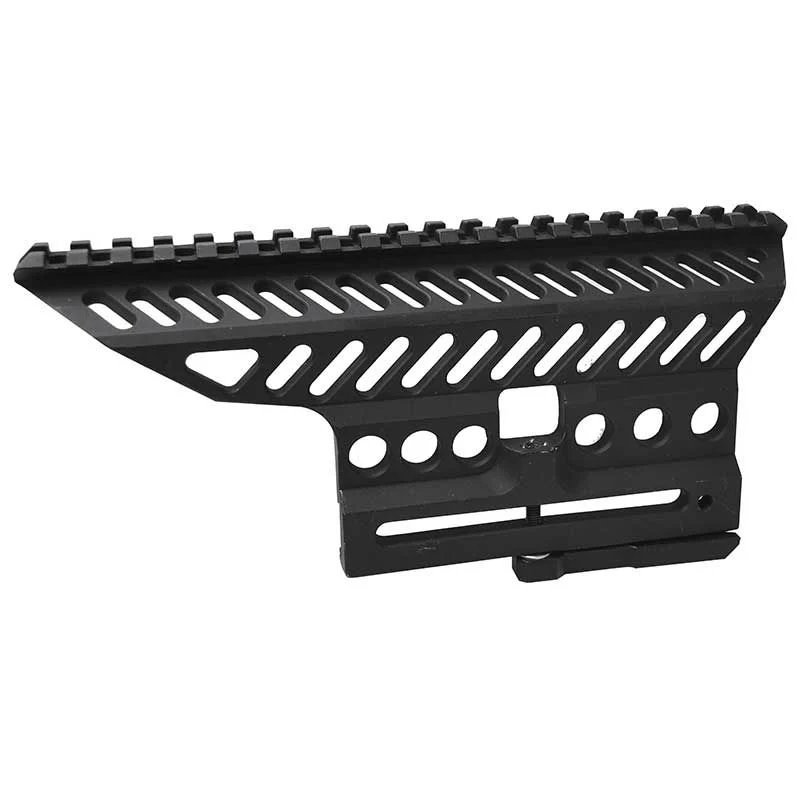 Externo Rail Lateral LCT ZB-13 19 Slot Negro