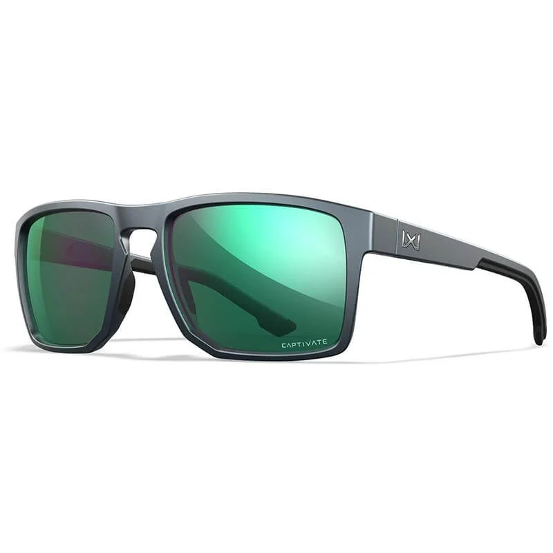 Gafas Wiley X Founder Captivate Verde Polarizado Grises
