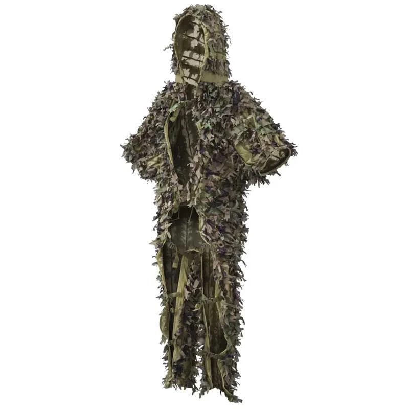 Ghillie Helikon-Tex Leaf SET Woodland (Con Hojas)