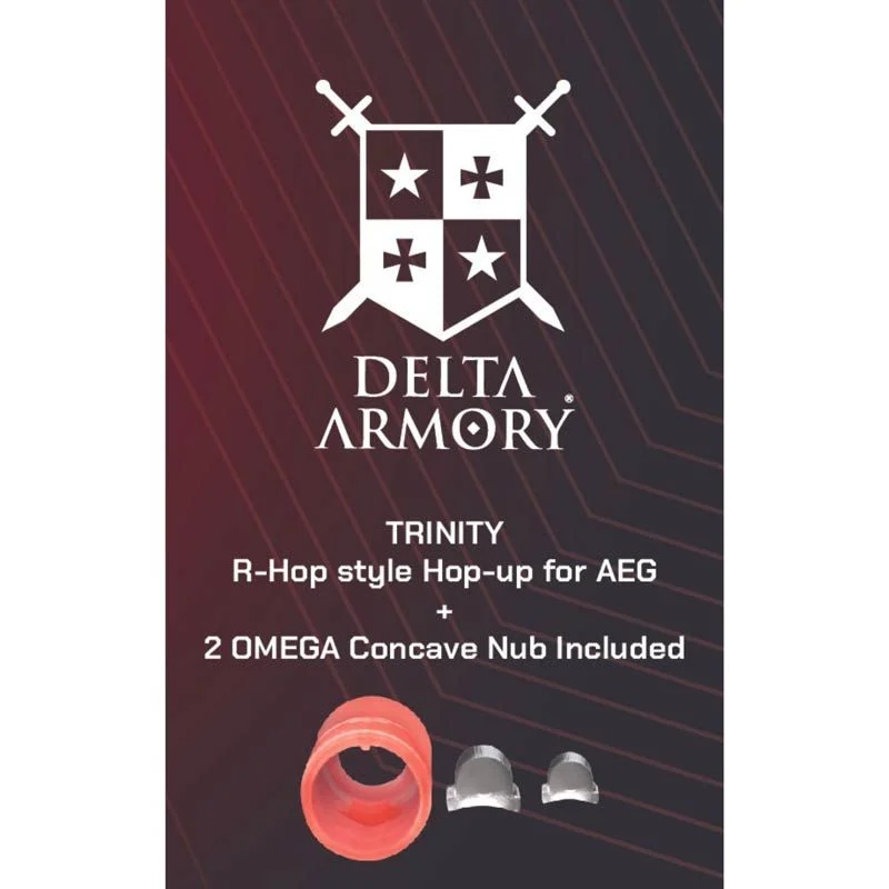 Interno Goma Hop Up AEG Delta Armory Trinity + 2x Nub (By Psionic)