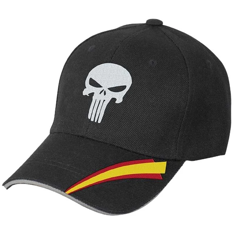 Gorra Beisbol Barbaric Calavera Negra