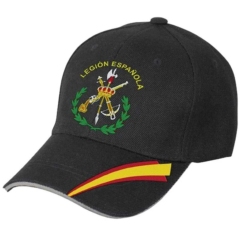 GORRA_BEISBOL_BARBARIC_LEGION_ESPA_OLA_NEGRA_01.webp Gorra Beisbol Barbaric Legion Española Negra