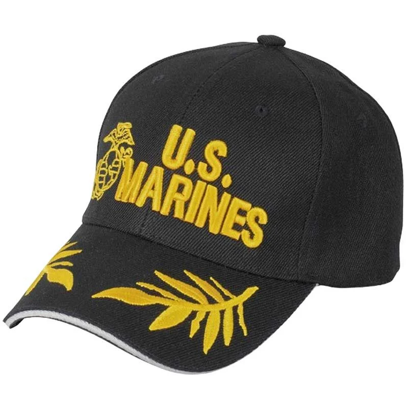 Gorra Beisbol Barbaric US Marines Negra