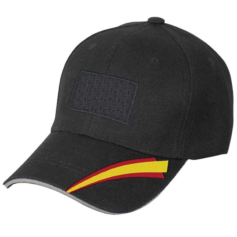 Gorra Beisbol Barbaric Velcro Negra