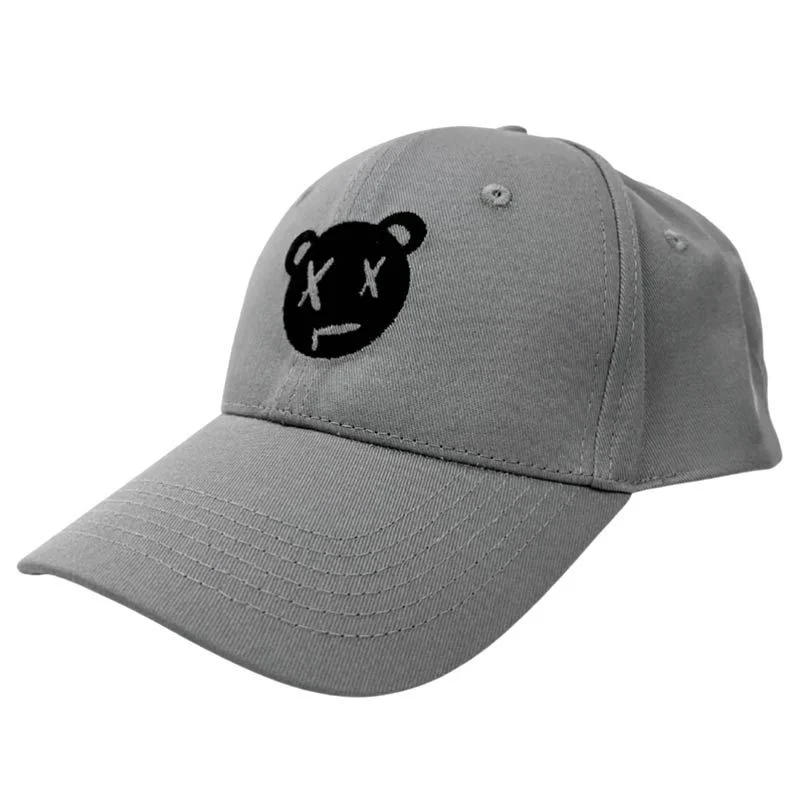Gorra Beisbol Cubysoft Oso Gris