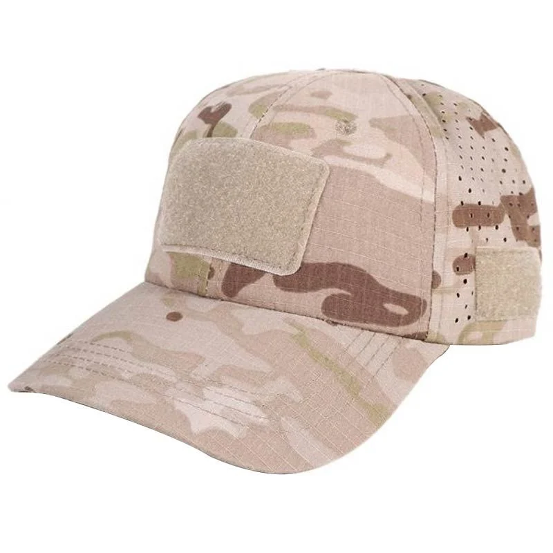 Gorra Beisbol Velcro Combat Zone 2025 Cap Estilo Multicam Arid