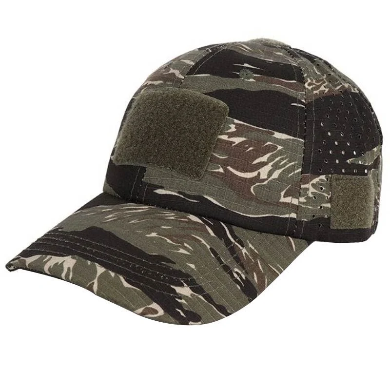 Gorra Beisbol Velcro Combat Zone 2025 Cap Tiger Stripe