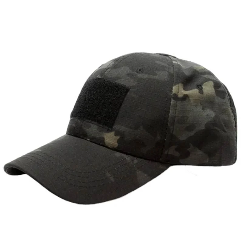 Gorra Beisbol Velcro Cygnus Armory Base Cap Estilo Multicam Black
