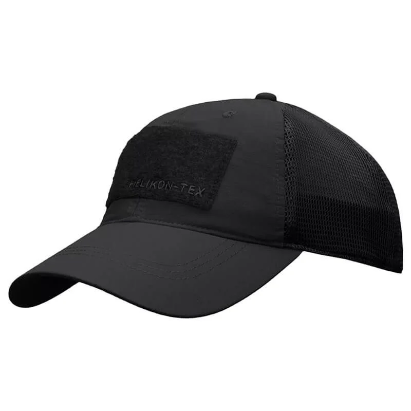 Gorra Beisbol Velcro Helikon-Tex Technical Trucker Cap Negra