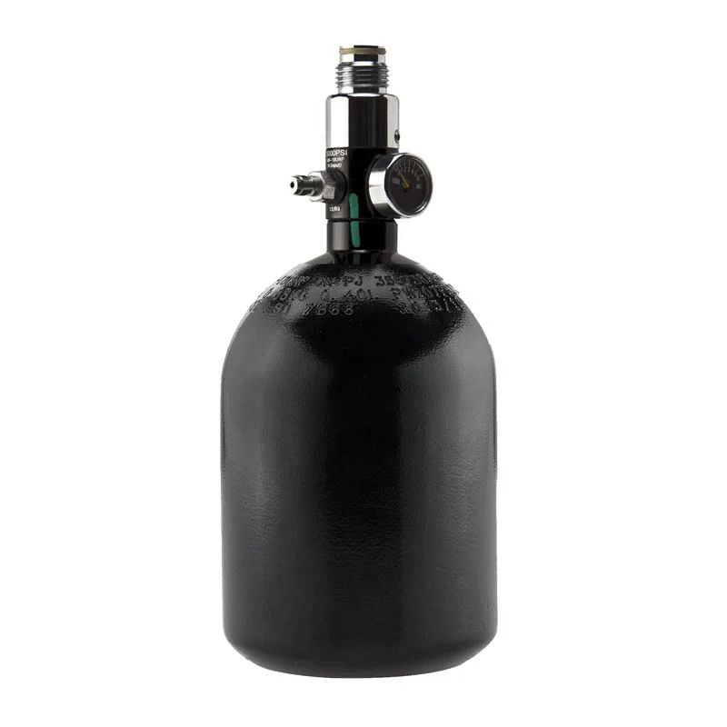 HPA Botella Sports Attitude 0.4l 3000 Psi Negra