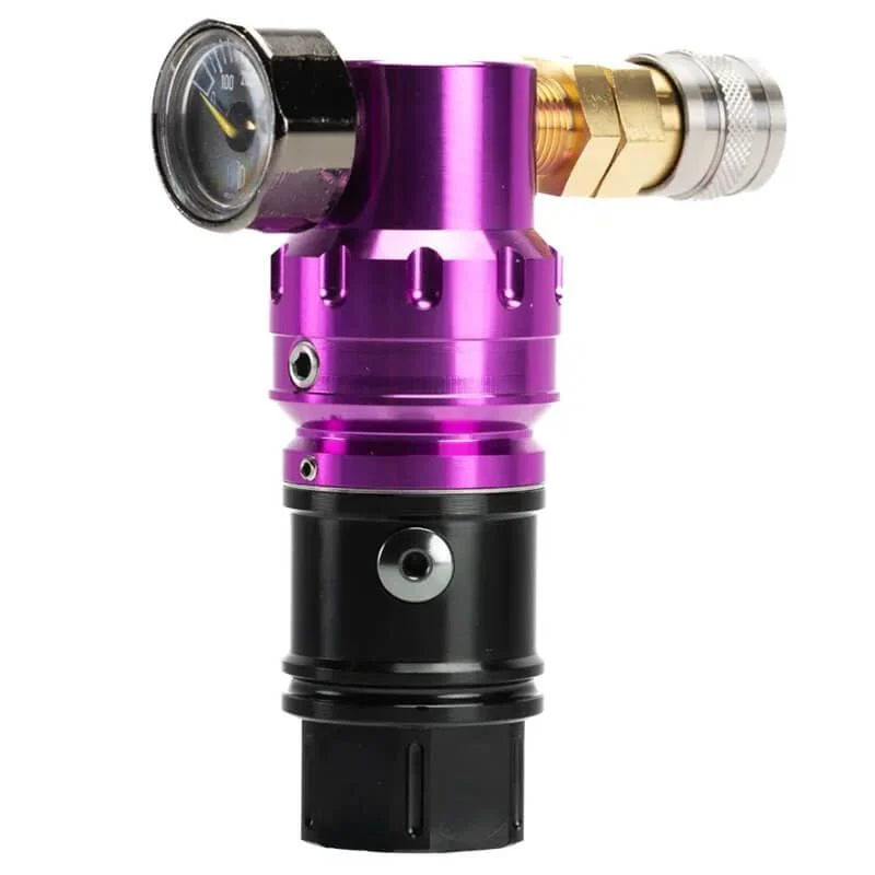 HPA Regulador Mechlabs Flo Max Onoff 40-140 Psi Purple