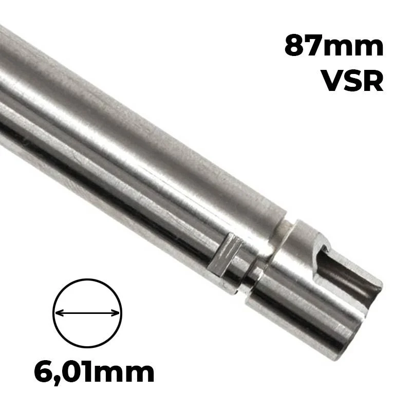 Interno Cañón Precisión VSR 6.01 87mm Lambda One GBB for Tokyo Marui Glock 19