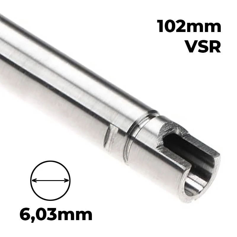 Interno Cañón Precisión VSR 6.03 102mm Lambda 03 GBB for Tokyo Marui Glock 34