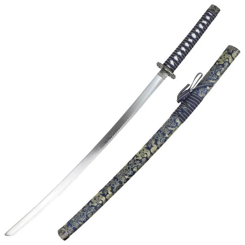Katana Ornamental Estilo Japones Jl029 Blu