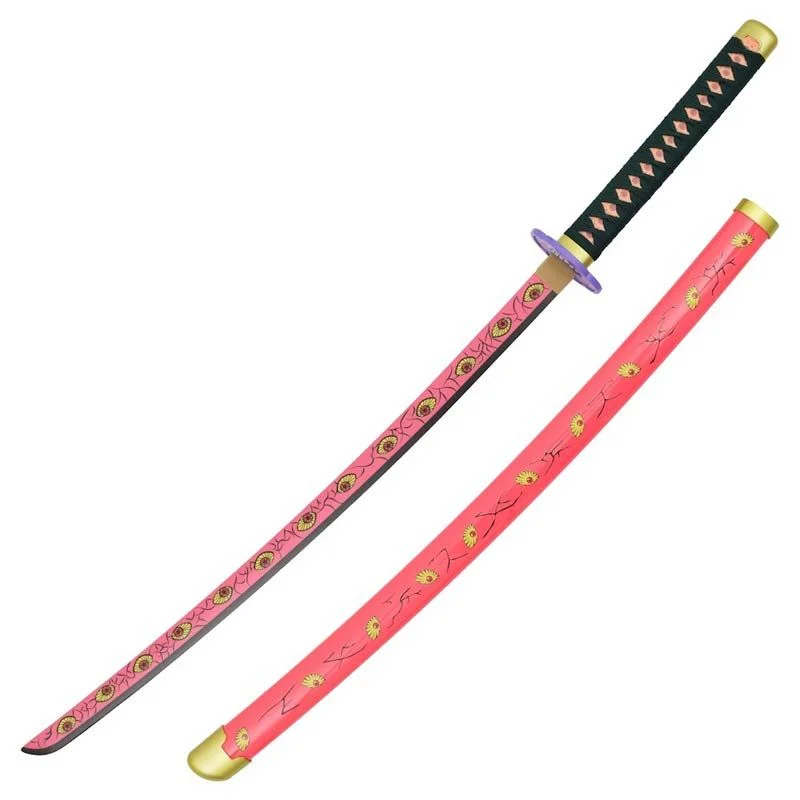 Katana Ornamental Estilo Kimetsu No Yaiba ZS665-2WD (Hoja de Bambu)