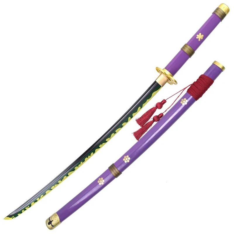 Katana Ornamental Estilo One Piece Zs661v-Sg (Hecha a Mano)