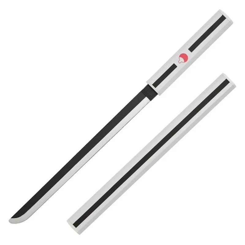 Katana Ornamental Mini Estilo Naruto Zs502wmi-Wd (Hoja de Bambu) (Con Soporte)