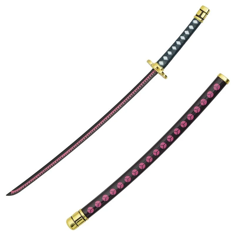 Katana Ornamental Mini Estilo One Piece Zskey11 (Con Soporte)