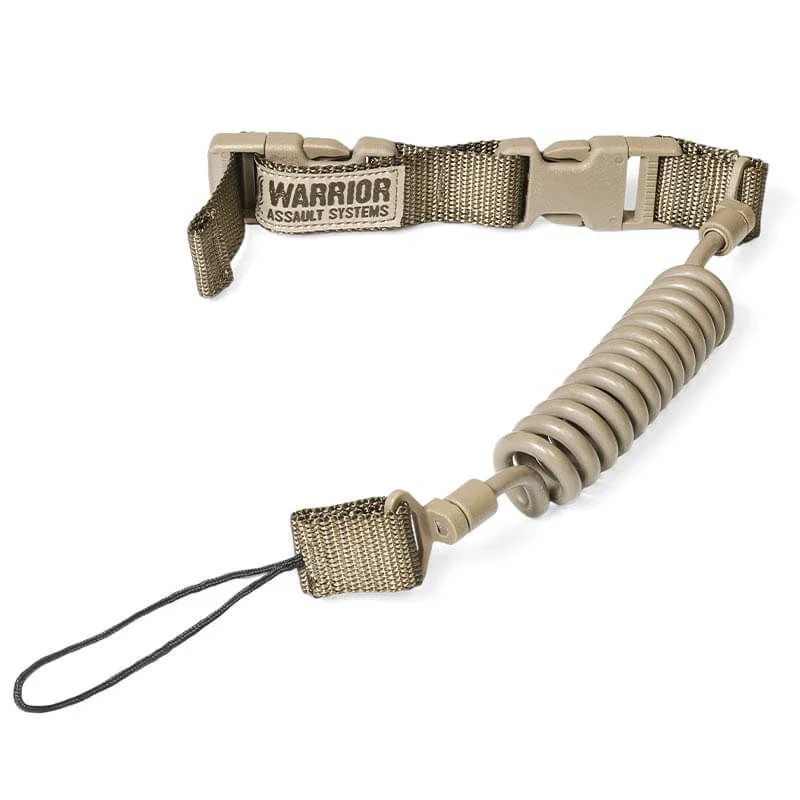 Correa Táctica Lanyard Pistola Warrior Assault Antiperdida Coyote