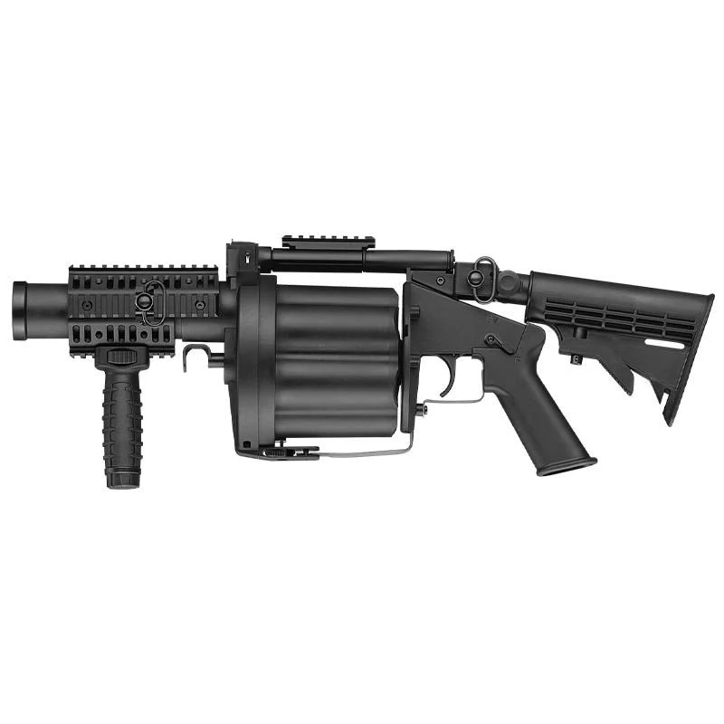 Lanza Granadas 40mm ICS Mgl Retractable Stock Negro