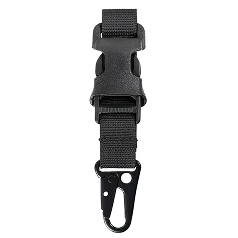 Llavero con Mosquetón OEM Bucle Snap Hook Negro