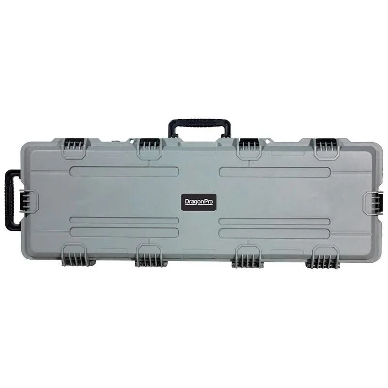 Maleta Rígida Porta Fusiles Dragonpro 100 Cm Waterproof Ip67 Gris
