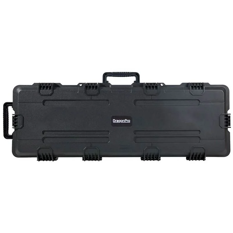 Maleta Rígida Porta Fusiles Dragonpro 100 Cm Waterproof Ip67 Negra