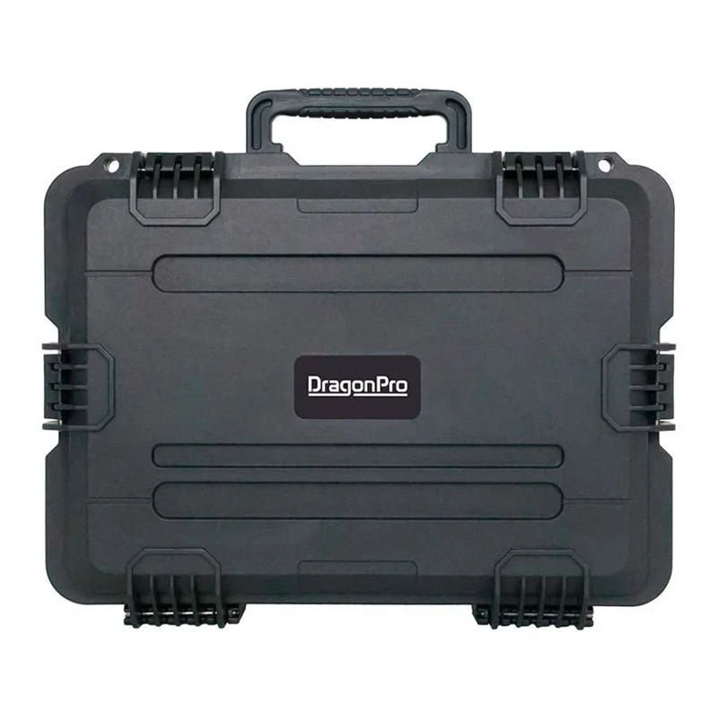 Maleta Rígida Porta Pistola Dragonpro 47.5 Cm Waterproof Ip67 Negra