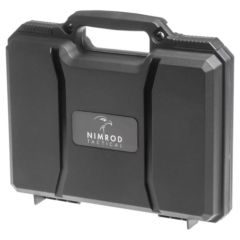 Maleta Rígida Porta Pistola Nimrod Without Foam 28cm Negro