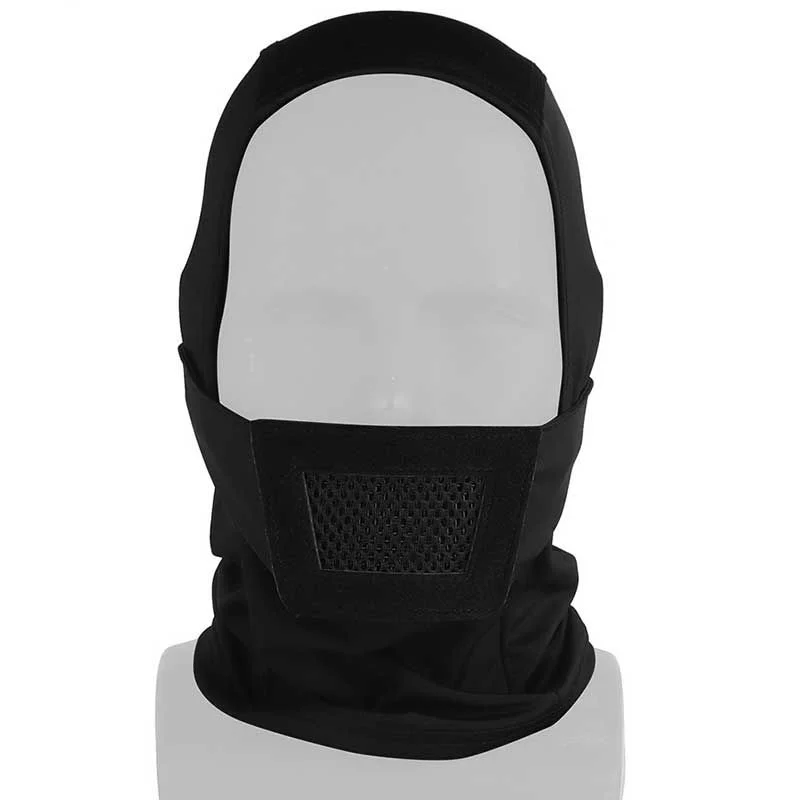 Mascara Protección Balaclava Wosport Knight Headgear Negra