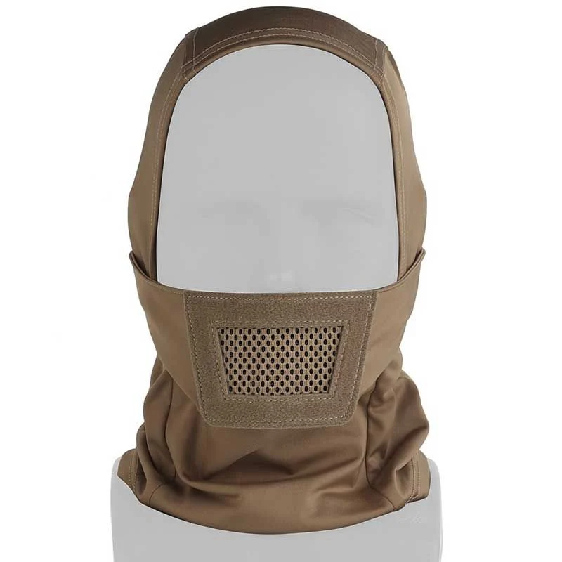 Mascara Protección Balaclava Wosport Knight Headgear Tan