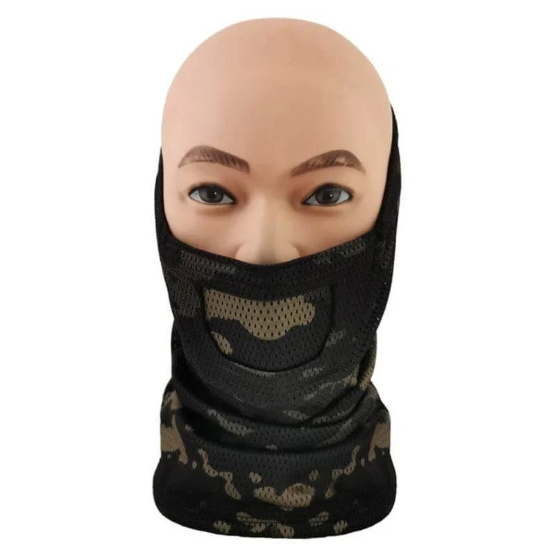 Mascara Protección Balaclava Cygnus Armory Face Warrior GEN.2 Estilo Multicam Black