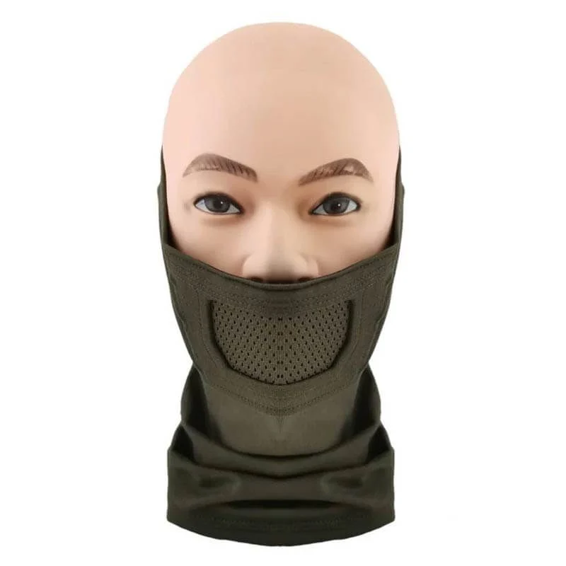 Mascara Protección Balaclava Cygnus Armory Face Warrior Plus Ranger Green
