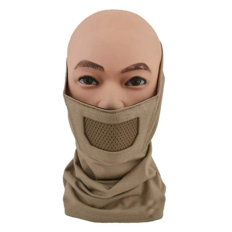 Mascara Protección Balaclava Cygnus Armory Face Warrior Plus Tan