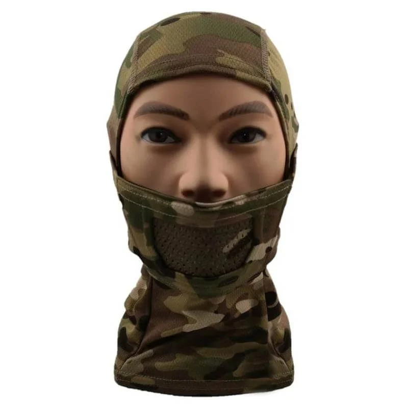 Mascara Protección Balaclava Cygnus Armory Fullface Warrior GEN.2 Estilo Multicam