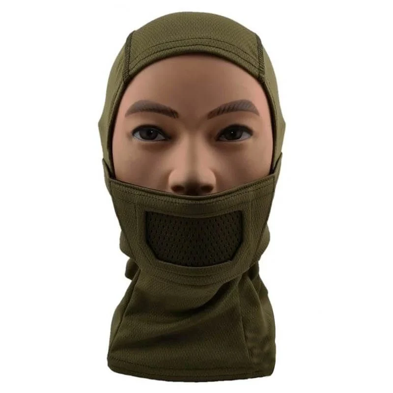 Mascara Protección Balaclava Cygnus Armory Fullface Warrior GEN.2 Verde OD